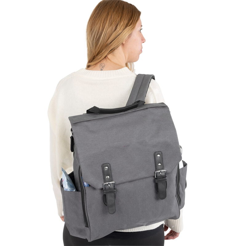 New Diaper Bag Dark Grey image number 5